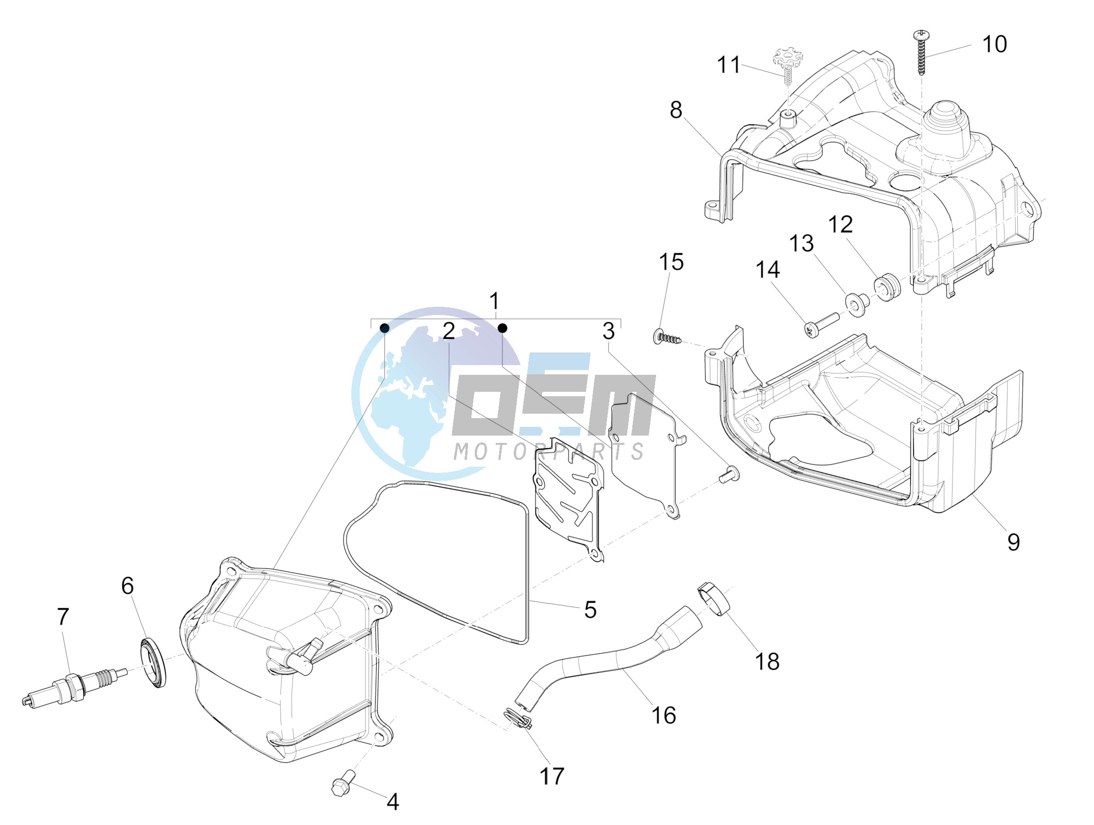 Cylinder head cover