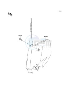 KX85 / KX85 II KX85B6F EU drawing Accessory