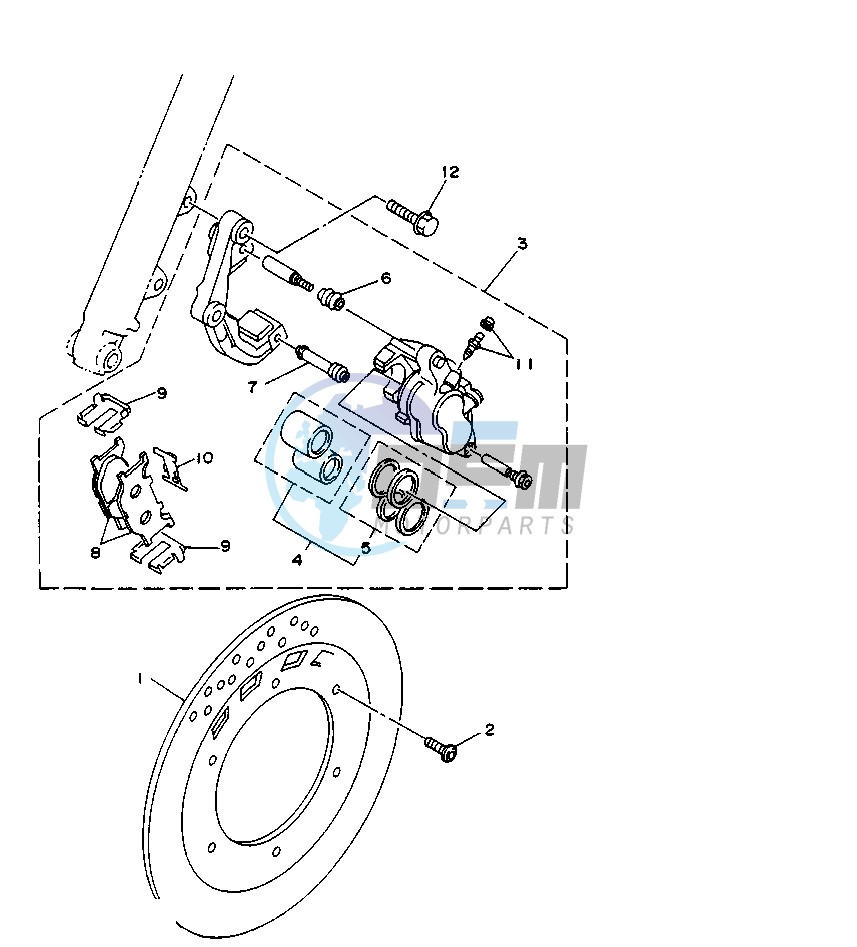 FRONT BRAKE CALIPER