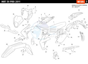 MRT-50-PRO-BLUE drawing COWLING