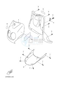 YN50 NEO'S (2APB) drawing LEG SHIELD