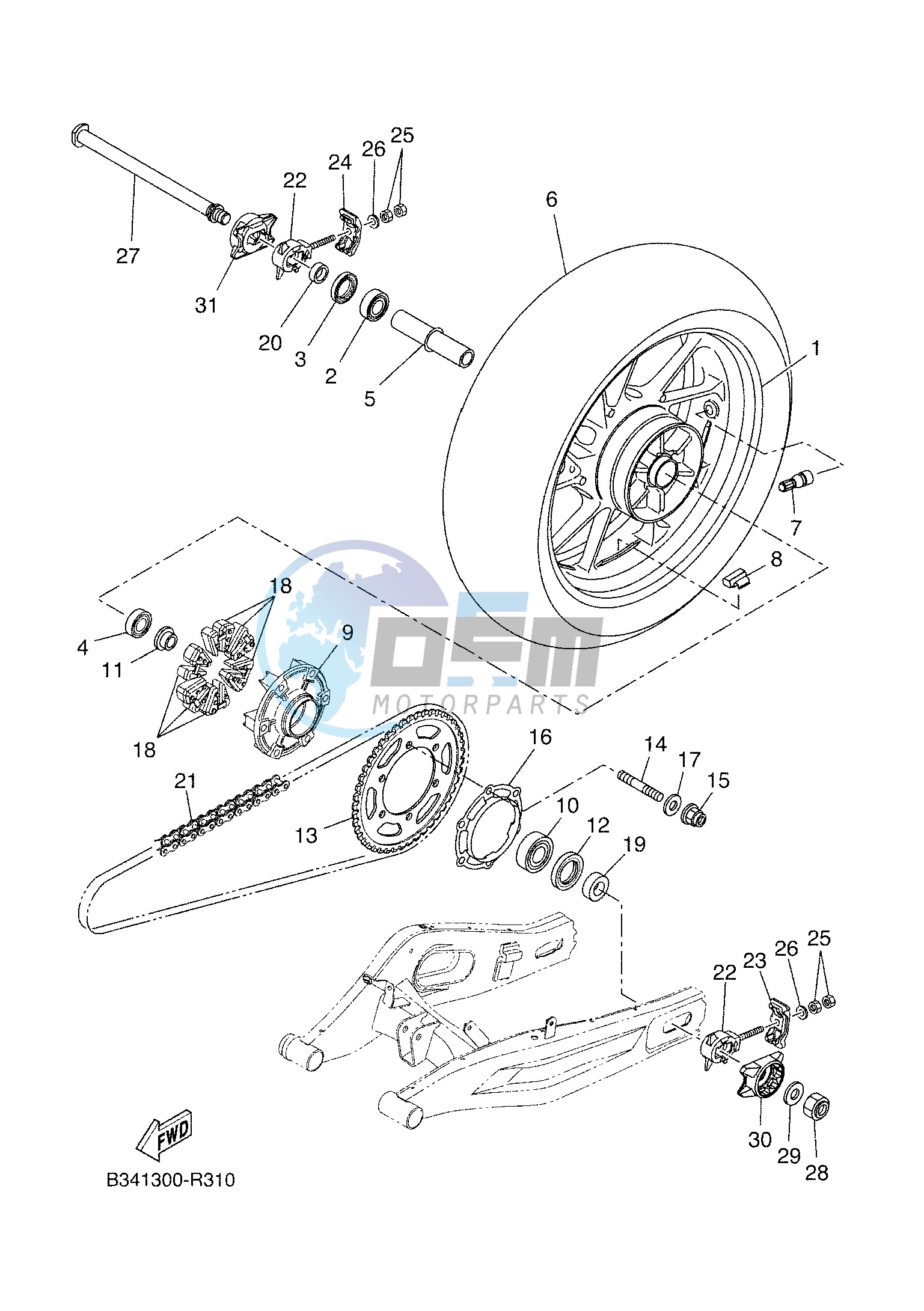 REAR WHEEL