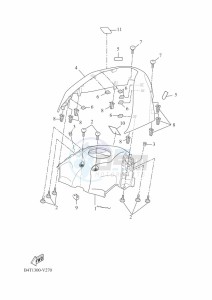 TRACER 7 MTT690 (B4T3) drawing FUEL TANK 2