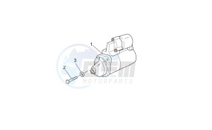 V7 Racer 750 USA-CND drawing Starter motor