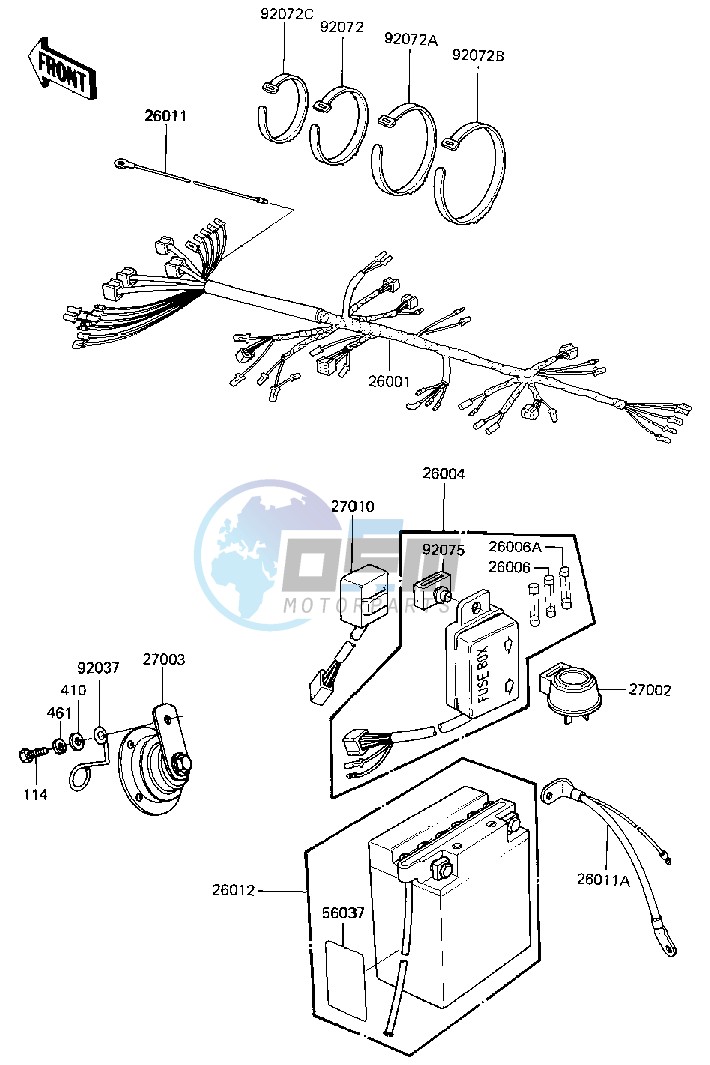 CHASSIS ELECTRICAL EQUIPMENT -- 81 B2- -