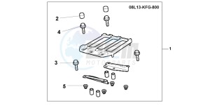 FES250 FORESIGHT drawing TRUNK CARRIER