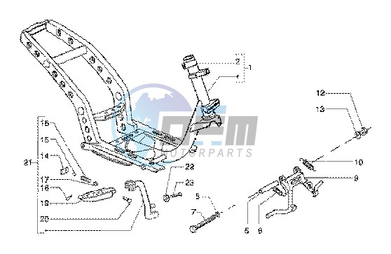 Chassis - Central stand