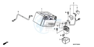 NT700VA F drawing BATTERY