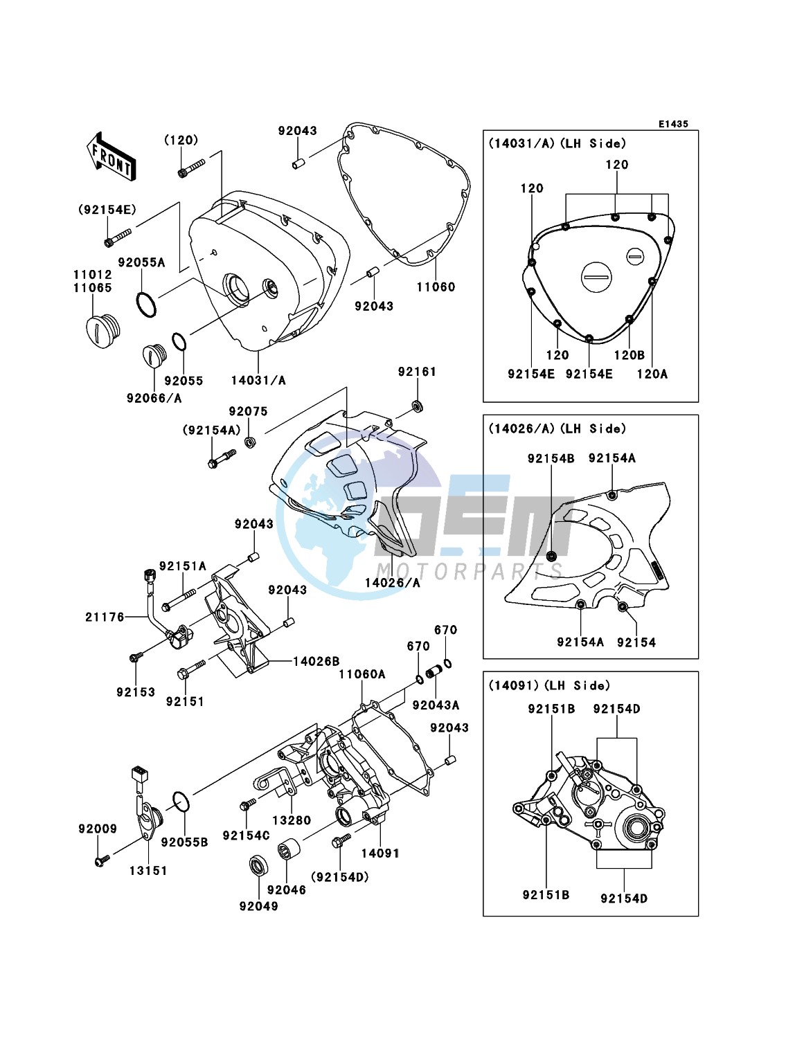 Left Engine Cover(s)