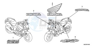 NC700XC drawing MARK