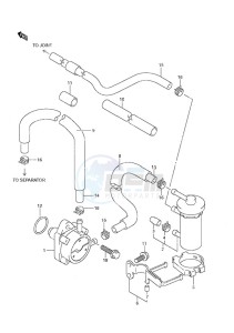 DF 115 drawing Fuel Pump