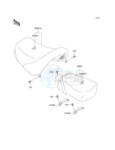 VN 1500 E [VULCAN 1500 CLASSIC] (E7) [VULCAN 1500 CLASSIC] drawing SEAT