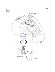 VN 2000 E [VULCAN 2000 CLASSIC] (6F-7F) E6F drawing FUEL PUMP