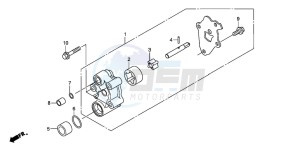 TRX500FPE drawing OIL PUMP