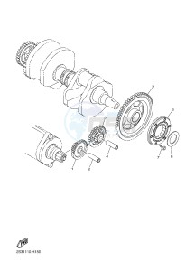 VMX17 VMAX17 1700 (2CEL) drawing STARTER CLUTCH