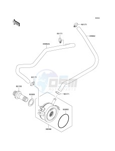 ZX 600 M [NINJA ZX-6RR] (M1) [NINJA ZX-6RR] drawing OIL COOLER