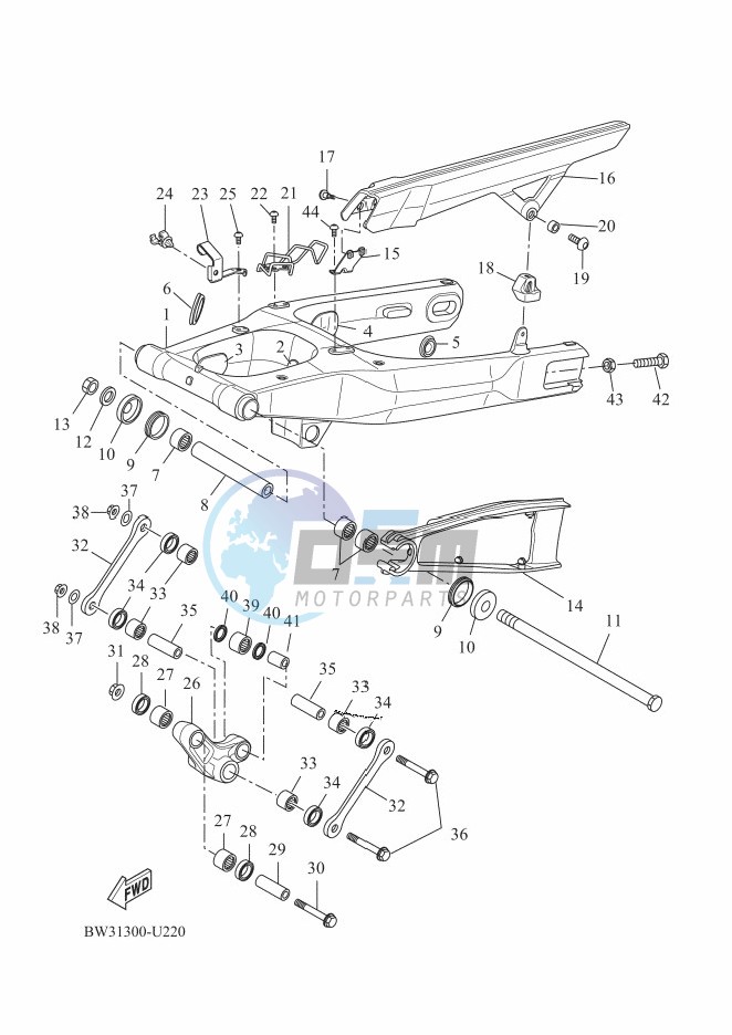 REAR ARM