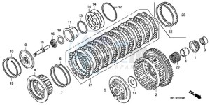 CBR1000RRA UK - (E / HRC MKH) drawing CLUTCH