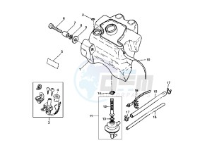 YQ AEROX 100 drawing FUEL TANK