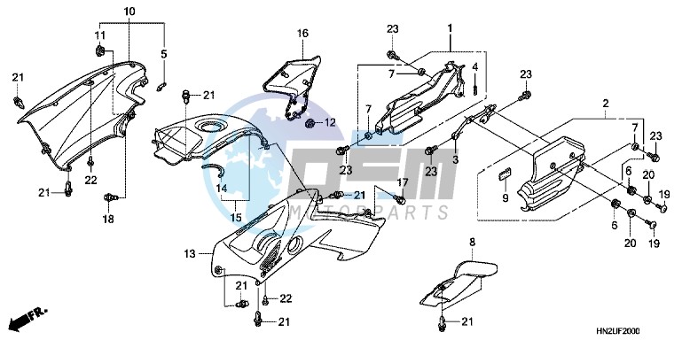 CYLINDER HEAD (FRONT)