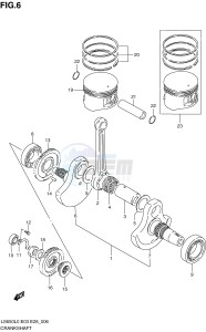 LS650 (E3-E28) SAVAGE drawing CRANKSHAFT