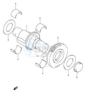 GSX-R1000 (E2) drawing CRANK BALANCER