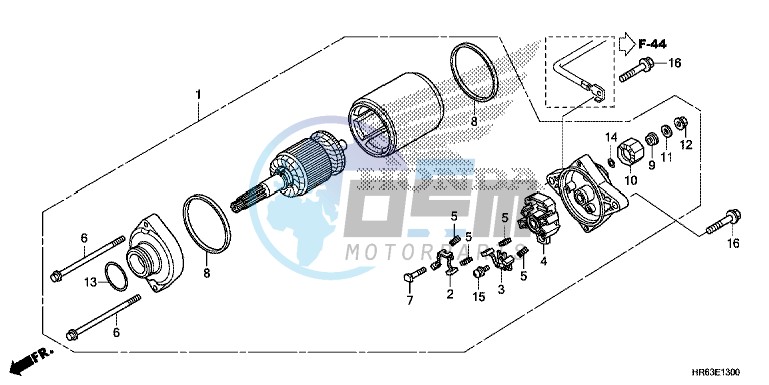 STARTER MOTOR