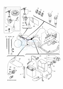 YZF250-A (B1X4) drawing ELECTRICAL 1