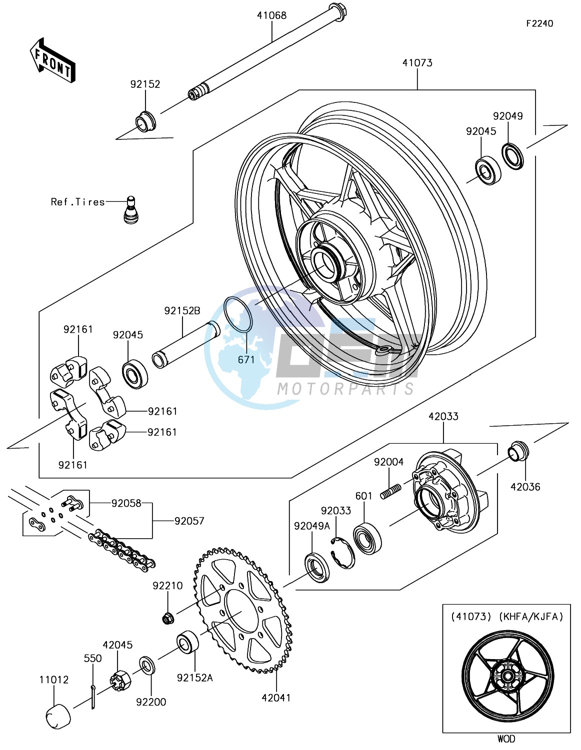 Rear Hub