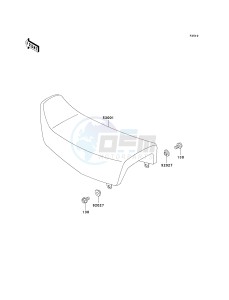 KL 125 D [KLR125] (D20-D22) [KLR125] drawing SEAT