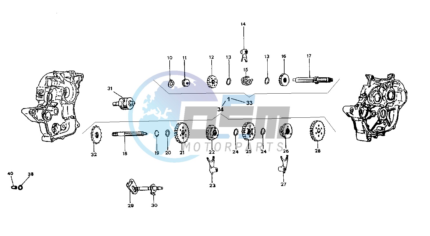 Transmission 5 gear model r