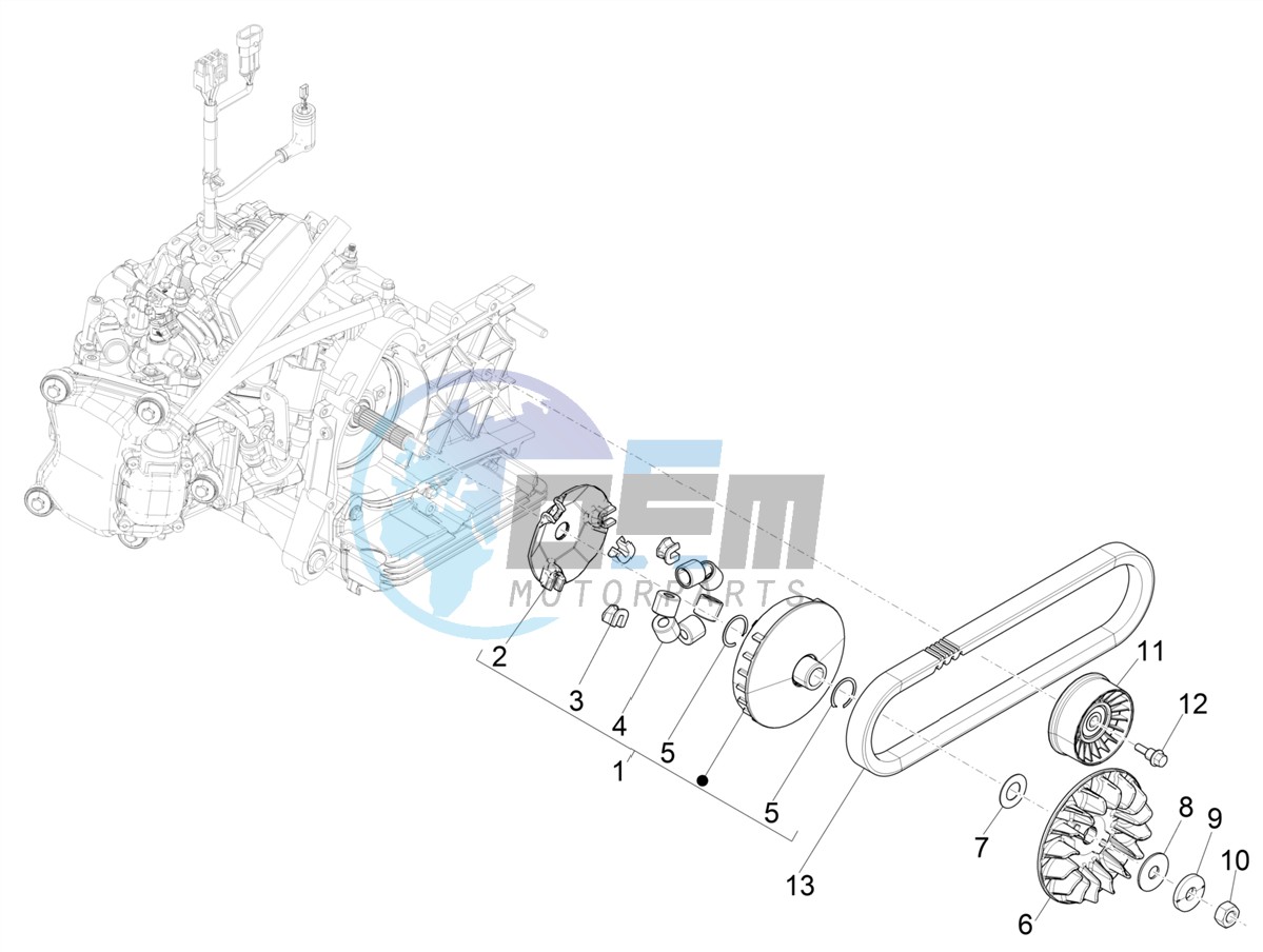 Driving pulley