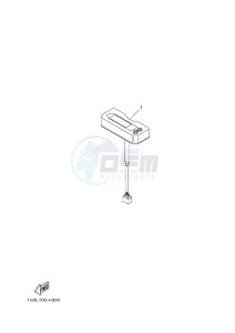 YFM700R YFM7RB RAPTOR 700R (1ASE 1ASF 1ASD) drawing METER