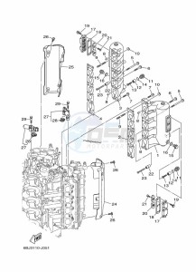 FL350AET1U drawing CYLINDER-AND-CRANKCASE-3