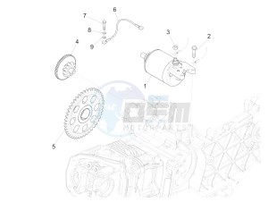 150 4T 3V ie Primavera (APAC) drawing Stater - Electric starter