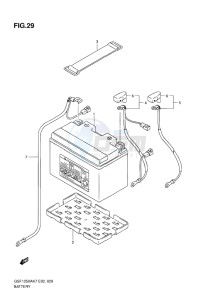 GSF-1250S BANDIT EU drawing BATTERY