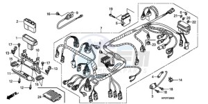 TRX500FEA Australia - (U / EC) drawing WIRE HARNESS