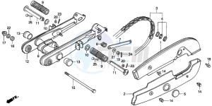 C70CW drawing SWINGARM