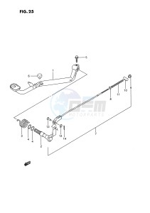 LT-F160 (P2) drawing REAR BRAKE