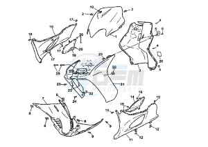 CS JOG R 50 drawing FRONT BODY