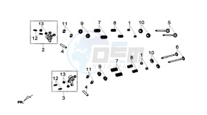 GTS 300I ABS L7 drawing VALVES