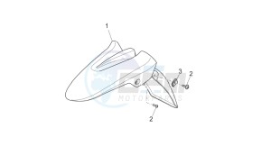 Sport 1200 1200 drawing Front mudguard