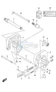 DF 25A drawing Clamp Bracket