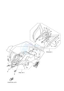 YFM700R YFM7RB RAPTOR 700R (1ASE 1ASF 1ASD) drawing EMBLEM & LABEL 2