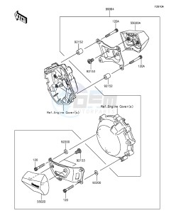 NINJA ZX-10R ABS ZX1000SGFA XX (EU ME A(FRICA) drawing Accessory(Frame Slider)