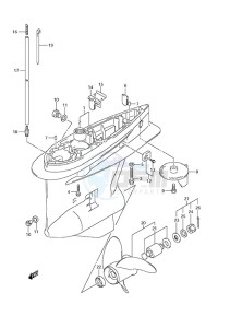 DF 175 drawing Gear Case