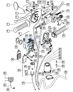 STREETMATE_25-45kmh_K8-L0 50 K8-L0 drawing Handlebars