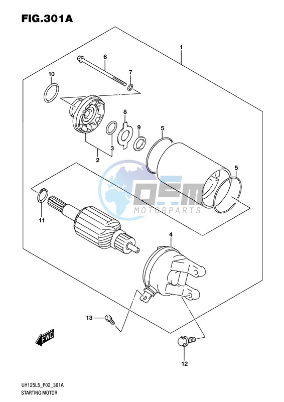 STARTING MOTOR