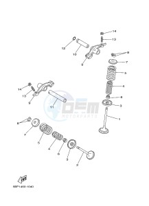 YFM250R RAPTOR 250 (33B8) drawing VALVE