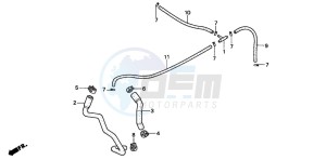 NV600C 400 drawing AIR SUCTION VALVE PIPE